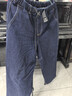 蓋璞男裝春季款棉質(zhì)搭扣松緊挺括無(wú)彈中腰錐形牛仔褲長(cháng)褲720852 曬單實(shí)拍圖