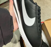 耐克NIKE休閑鞋男子板鞋阿甘鞋CORTEZ運動(dòng)鞋DM4044-001黑白42.5 曬單實(shí)拍圖