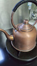 藏式純紫銅燒水壺手工加厚茶壺長(cháng)嘴加湯壺家用酥油專(zhuān)用大容量銅壺 燃氣款- 1.5L 純紫銅 曬單實(shí)拍圖