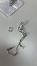 蝴蝶流蘇無(wú)耳洞耳夾耳骨夾冷淡風(fēng)氣質(zhì)長(cháng)款耳環(huán)耳飾女 天使之翼左耳天使之翼右耳 曬單實(shí)拍圖