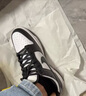 耐克NIKE女休閑板鞋 DUNK 新年禮物 運動(dòng)鞋DD1503-101白黑36.5 曬單實(shí)拍圖
