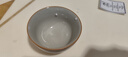 米黃汝窯茶杯品茗杯蟬翼紋開(kāi)片可養冰裂喝茶主人杯功夫茶杯 方圓杯 安全泡沫簡(jiǎn)易裝 曬單實(shí)拍圖
