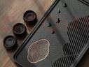京東京造 茶盤(pán)茶托 茶臺茶盤(pán)帶排水儲水仿烏金石家用客廳如意遠山茶盤(pán)中號 曬單實(shí)拍圖