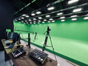 賽天鷹虛擬演播室裝修搭建燈光布置錄音棚校園電視臺演播廳摳像藍綠幕箱 定制 曬單實(shí)拍圖