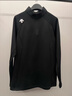 DESCENTE迪桑特TRAINING男士SOLOTEX長(cháng)袖半拉鏈貼身保暖針織衫 BK-黑色 XL (180/100A) 曬單實(shí)拍圖