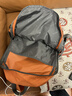 FOUVOR雙肩包女戶(hù)外登山包旅行背包輕便徒步包旅游休閑學(xué)生書(shū)包 橘色 曬單實(shí)拍圖
