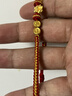 中國黃金（CHINA GOLD）馬年本命年黃金手鏈女足金馬上有錢(qián)紅手繩情人節禮物送女朋友老婆 【馬上暴富】平安喜樂(lè )護身符紅手鏈+證書(shū)禮盒 曬單實(shí)拍圖