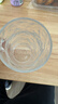 美廚（MAXCOOK）玻璃杯子 水杯冰川杯帶把手家用啤酒果汁杯透明冷飲杯340ml*2只 曬單實(shí)拍圖