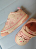 泰蘭尼斯叫叫鞋女寶寶童鞋防滑軟底機能鞋網(wǎng)布透氣學(xué)步鞋白/粉23 曬單實(shí)拍圖