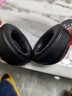 鵬谷適用于beats studio3耳罩二代錄音師2原配耳機套海綿套小羊皮套魔音頭戴式維修通用配件原配皮黑色 曬單實(shí)拍圖