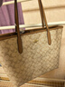 蔻馳（COACH）【品牌直供】CITY女士大號托特包單肩手提包5696新年禮物 曬單實(shí)拍圖