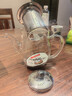 金灶（KAMJOVE） 茶水分離泡茶壺飄逸杯 花茶壺  不銹鋼過(guò)濾花茶壺耐熱玻璃茶具 A-06【500ml】 曬單實(shí)拍圖