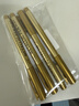 賈恩斯金屬工藝筆金色補漆筆防水不褪色勾線(xiàn)筆書(shū)寫(xiě)墓碑描字卡片繪制簽名抄經(jīng)高光筆學(xué)生畢業(yè)冊diy涂鴉筆 金色軟頭筆【4支】書(shū)寫(xiě)線(xiàn)幅1-5MM 曬單實(shí)拍圖