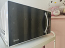 美的（Midea）微波爐家用20L小型平板式智能菜單高效速熱 一鍵解凍殺菌除味易清潔內膽寶寶輔食菜單M2C 曬單實(shí)拍圖