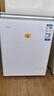 海爾（Haier）142L單溫冰柜小型家用小冰柜減霜一級能效冷藏冷凍轉換深冷冷柜小冰箱BC/BD-142GHW9D國家補貼 曬單實(shí)拍圖