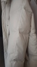 太平鳥(niǎo)女裝羽絨服多格puff女冬裝加厚外套簡(jiǎn)約D 白色【五格】 L 曬單實(shí)拍圖