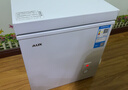 奧克斯（AUX）小冰柜家用小型冷藏柜冷凍柜兩用冰柜小型租房家用小冰箱小型冷柜 銅管/128升級/可囤60斤肉/減霜80% 29L 曬單實(shí)拍圖