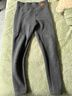莫代爾打底褲女士可外穿純棉高腰新款秋冬季加絨加厚保暖顯腿瘦緊身棉 加高腰-深灰色【加絨款】 XL 【115-130斤】 曬單實(shí)拍圖