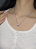 APM Monaco多圈小蠻腰銀項鏈頸鎖骨毛衣鏈吊墜時(shí)尚送女友毛衣鏈禮物925銀 曬單實(shí)拍圖