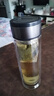 【京東物流配送】高硼硅雙層玻璃杯大容量泡茶杯水杯子茶水分離杯 【雙層加厚】茶杯350ml1只 曬單實(shí)拍圖