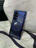 智父三星zfold7手機殼新款z fold7折疊屏超薄透明保護殼磁吸旋轉支架Galaxy w26全包防摔高級感男外殼 高清款【暗影藍】磁吸支架*AR增透 三星Galaxy Z fold7 曬單實(shí)拍圖