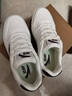 安踏女鞋板鞋厚底增高休閑鞋小白鞋平底白色板鞋透氣運動(dòng)鞋子女 曬單實(shí)拍圖