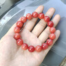 蔓笙櫻桃洛白玉菩提根手串男女款繞指柔文玩菩提子佛珠男盤(pán)玩念珠手鏈 櫻桃洛圓珠【新品】女士 曬單實(shí)拍圖