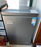 美的（Midea）深凍系列100L單溫家用冰柜零下40度超低溫小型冷柜冷凍柜冷藏柜臥式冰箱BD/BC-100KEM(E)國家補貼 曬單實(shí)拍圖