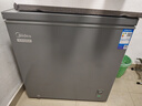 美的（Midea）200L單溫家用冰柜減霜冷藏冷凍柜兩用小冰柜一級能效節能冷柜小型冰箱BD/BC-200KMF(E)國家補貼 曬單實(shí)拍圖