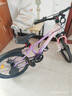 鳳凰官方旗艦店兒童自行車(chē)男女變速青少年學(xué)生山地車(chē)碟剎賽車(chē) 星際 粉紫【單速】輻條輪 20寸【適合125-160cm】 曬單實(shí)拍圖