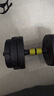 華亞（HUAYA） 啞鈴男士杠鈴套裝可調節環(huán)保包膠手鈴亞玲家用運動(dòng)鍛煉健身器材 一副兩只總重10kg兩用款【青少年】 曬單實(shí)拍圖