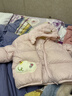 巴拉巴拉童裝兒童羽絨服女童2025新款紅色拜年服寶寶女寶保暖春裝國風(fēng)外套 曬單實(shí)拍圖
