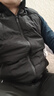 GLM棉馬甲男秋冬季保暖防寒棉服男戶(hù)外百搭坎肩背心外套男裝黑色3XL 曬單實(shí)拍圖