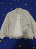 香影小個(gè)子風(fēng)衣女短款2026春季新款米色收腰抽繩休閑立領(lǐng)夾克外套 米色 L 曬單實(shí)拍圖