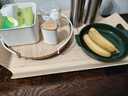 宜家（IKEA）SILVERHAJMAL希爾哈伊瑪上菜托盤(pán)早餐盤(pán)茶水盤(pán) 竹托盤(pán)58x38cm 曬單實(shí)拍圖