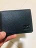 七匹狼（SEPTWOLVES）駕駛證皮套男真皮超薄小簡(jiǎn)約證件錢(qián)包二合一男士卡包行駛證套卡包 【新】升級款四折冷印狼標黑色 曬單實(shí)拍圖