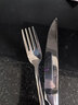 美廚（MAXCOOK）316L不銹鋼餐叉不銹鋼餐刀 刀叉西餐牛排組合2件餐具套裝MCGC4522 曬單實(shí)拍圖