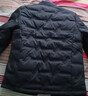 皮爾卡丹（pierre cardin）羽絨服男冬季中青年商務(wù)翻領(lǐng)防風(fēng)保暖羽絨襖子休閑外套 深藍 XL 曬單實(shí)拍圖