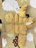 優(yōu)奇嬰兒連帽棉服冬季加絨加厚兒童外套羽絨棉服男女童寶寶棉襖上衣 曬單實(shí)拍圖