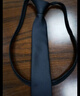 啄木鳥(niǎo)（TUCANO）黑色領(lǐng)帶男士免打懶人拉鏈式韓版窄細潮流正裝手打6cm 純黑色(免打結拉鏈款) 曬單實(shí)拍圖
