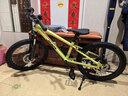 京東京造靈躍山地自行車(chē)京東自營(yíng)6-10-12歲兒童自行車(chē)學(xué)生變速20寸青檸綠 曬單實(shí)拍圖