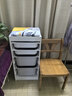 宜家（IKEA）TROFAST舒法特抽屜收納柜客廳臥室置物架兒童玩具儲物柜 灰色×2+白色×2+白色框架 曬單實(shí)拍圖