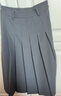 三彩2025秋季新款復古高腰長(cháng)款傘裙百褶裙半身裙A字裙小個(gè)子M 深邃灰 M 160/68A 曬單實(shí)拍圖