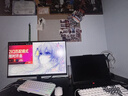 HKC 23.8英寸IPS面板144Hz高刷99%sRGB廣色域低藍光不閃屏外接電腦屏幕游戲電競辦公顯示器V2419 曬單實(shí)拍圖