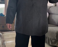 羅蒙（ROMON）高端行政夾克男秋冬輕商務(wù)三防羊毛羽絨服加厚保暖外套 曬單實(shí)拍圖