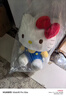 赟婭正版hellokitty玩偶三麗鷗公仔KT貓毛絨玩具抱睡抱枕女生生日禮物 正版HelloKitty20寸（約66cm） 曬單實(shí)拍圖