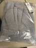 江南布衣（JNBY）【商場(chǎng)同款】25冬新品毛針織衫寬松短款翻領(lǐng)開(kāi)襟毛衫5X0310250 073/雜煙灰 L 曬單實(shí)拍圖