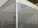 La TorrettaA類(lèi)嬰兒寶寶防摔蚊帳家用三開(kāi)門(mén)加密防掉坐床方頂蚊帳1.5×2米床 曬單實(shí)拍圖