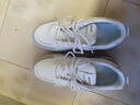 昌祥回力女鞋秋冬季百搭厚底增高運動(dòng)鞋女士皮面防滑軟底休閑ins潮鞋子女 白灰 37 曬單實(shí)拍圖