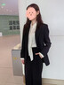 尤利汐【四面彈】小西裝女氣質(zhì)職業(yè)正裝免燙修身收腰商務(wù)高級感西服外套 曬單實(shí)拍圖